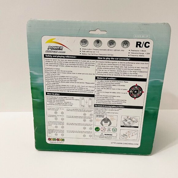 KADIN-CAR Go-Kart Car with Racing Remote Control Damaged Box - Picture 8 of 16